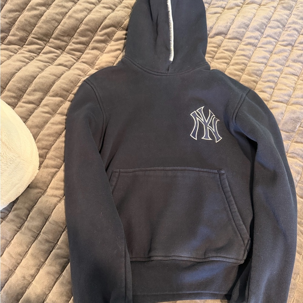 Madhappy Black Hoodie with NY Emblem